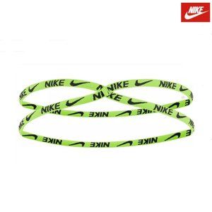 NIKE Women’s Skinny Neon Volt Headband – Fixed Lace, Stretchy, Dri-FIT – NWT